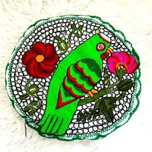 HAND CRAFTED Round Tortilla / crepe / pancakes warmer cloth